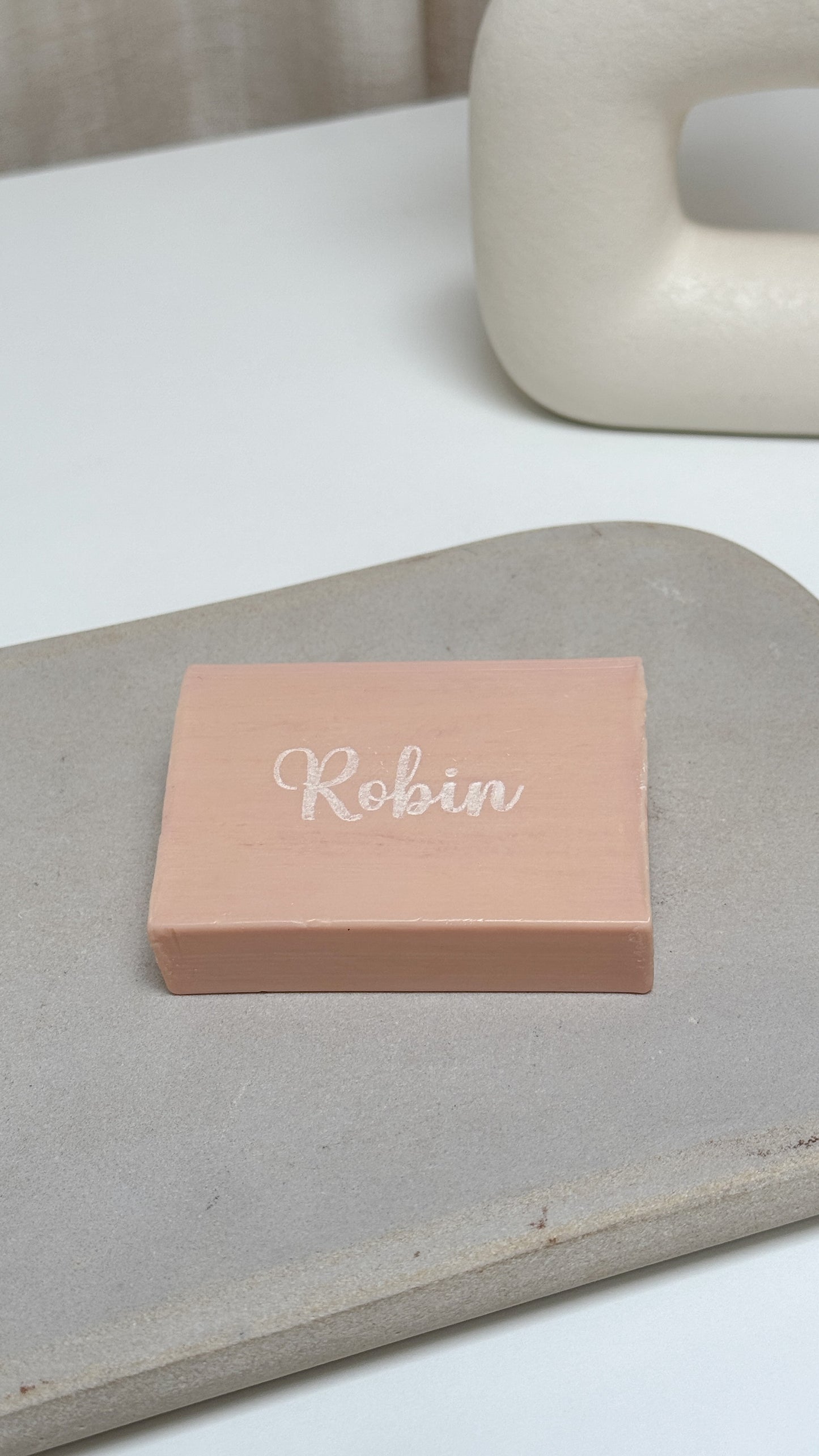 Zeepstuk nude roze