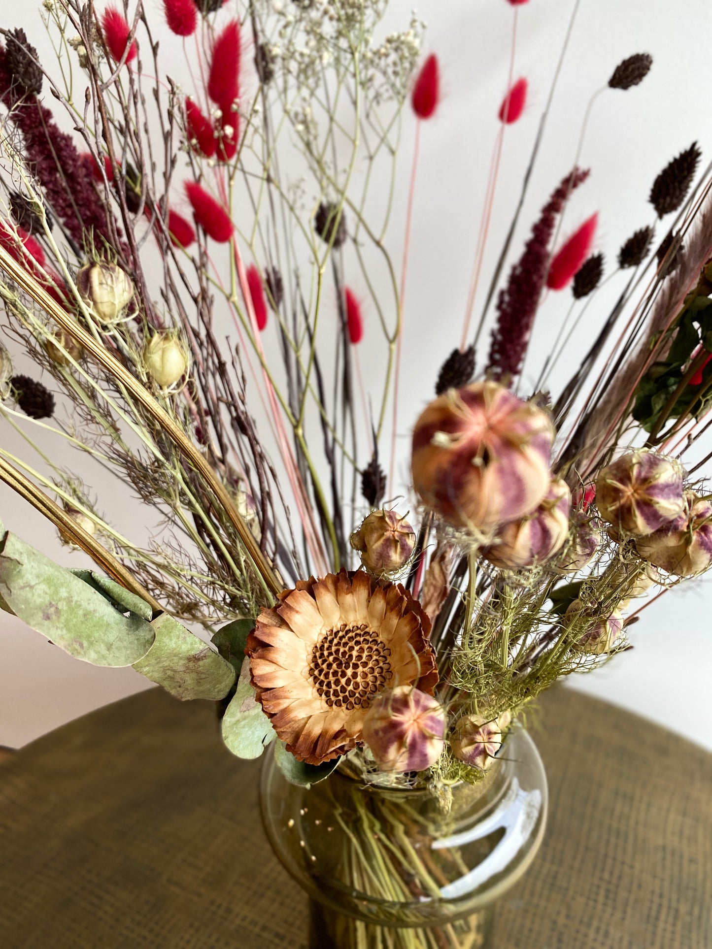 Droogbloemenboeket