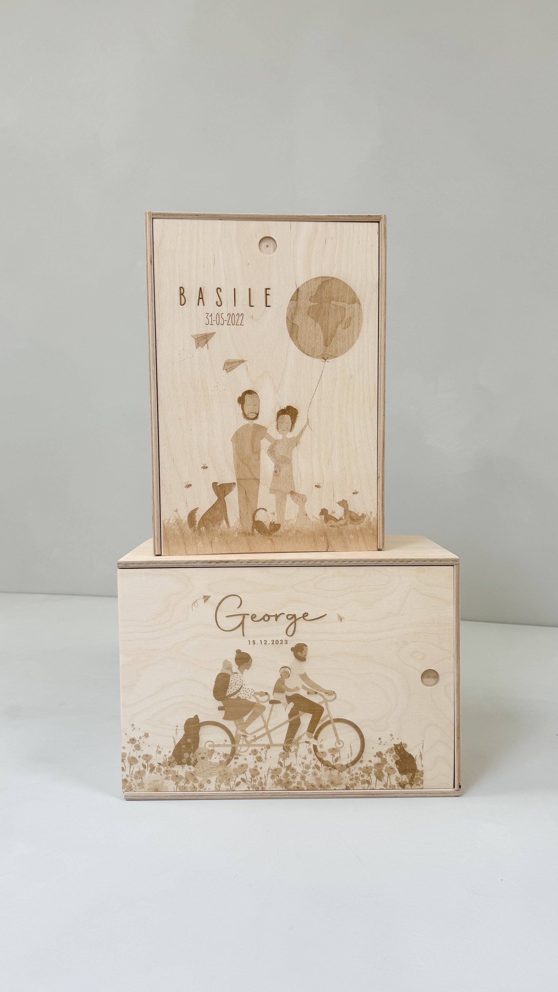 houten herinneringsdoos