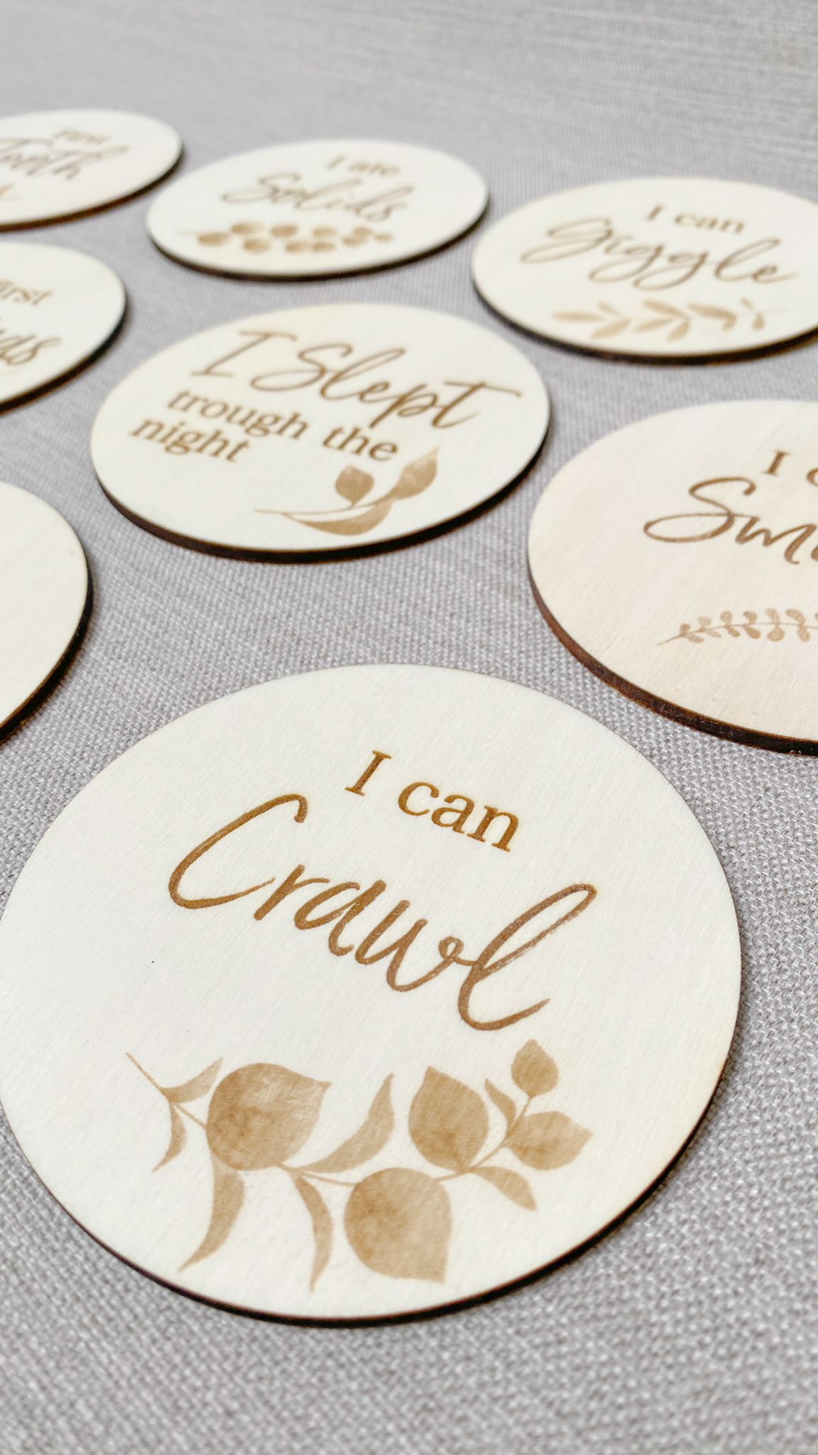 Mijlpaalkaartjes milestonecards