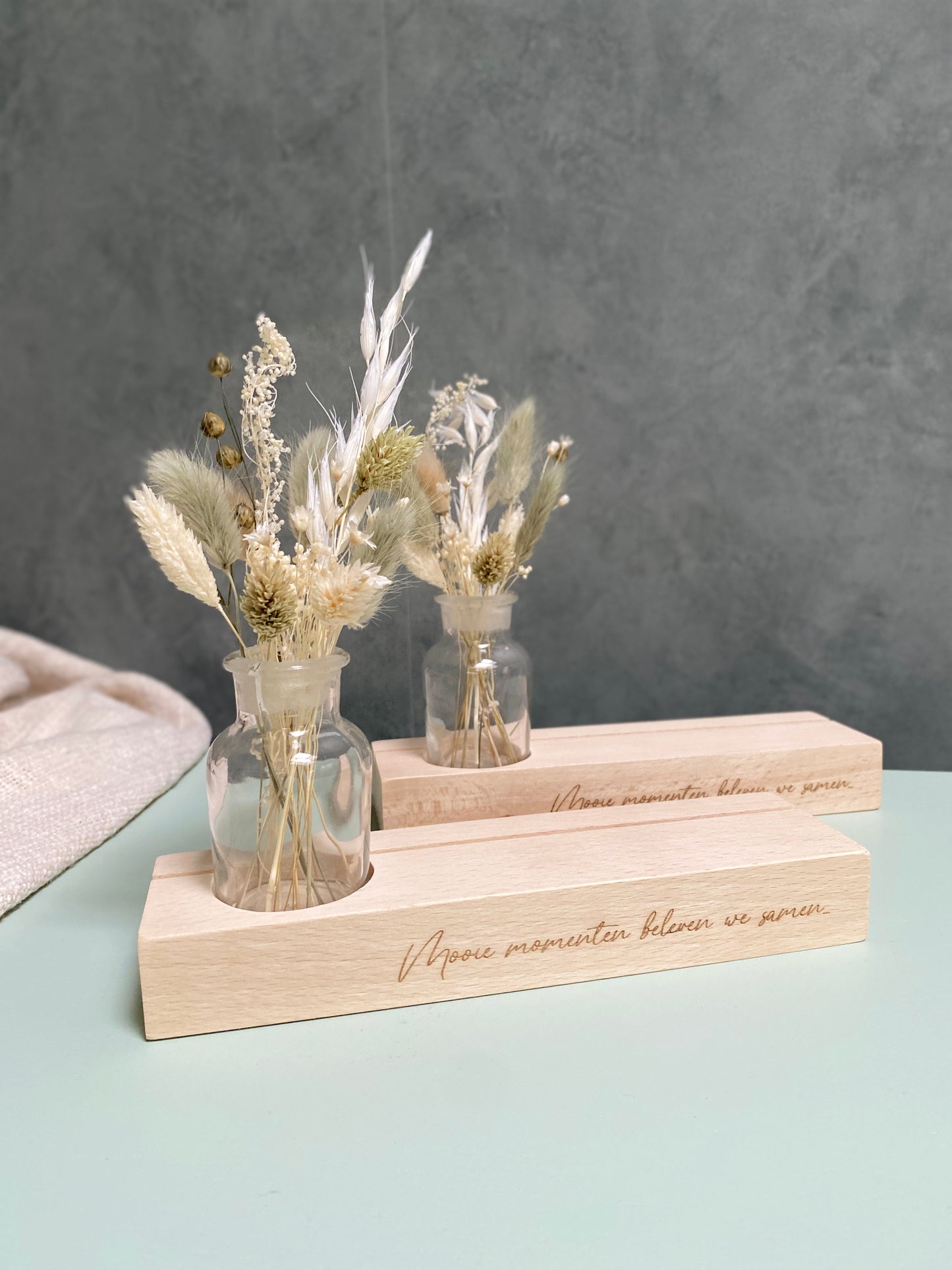 Kaarthouder droogbloemen