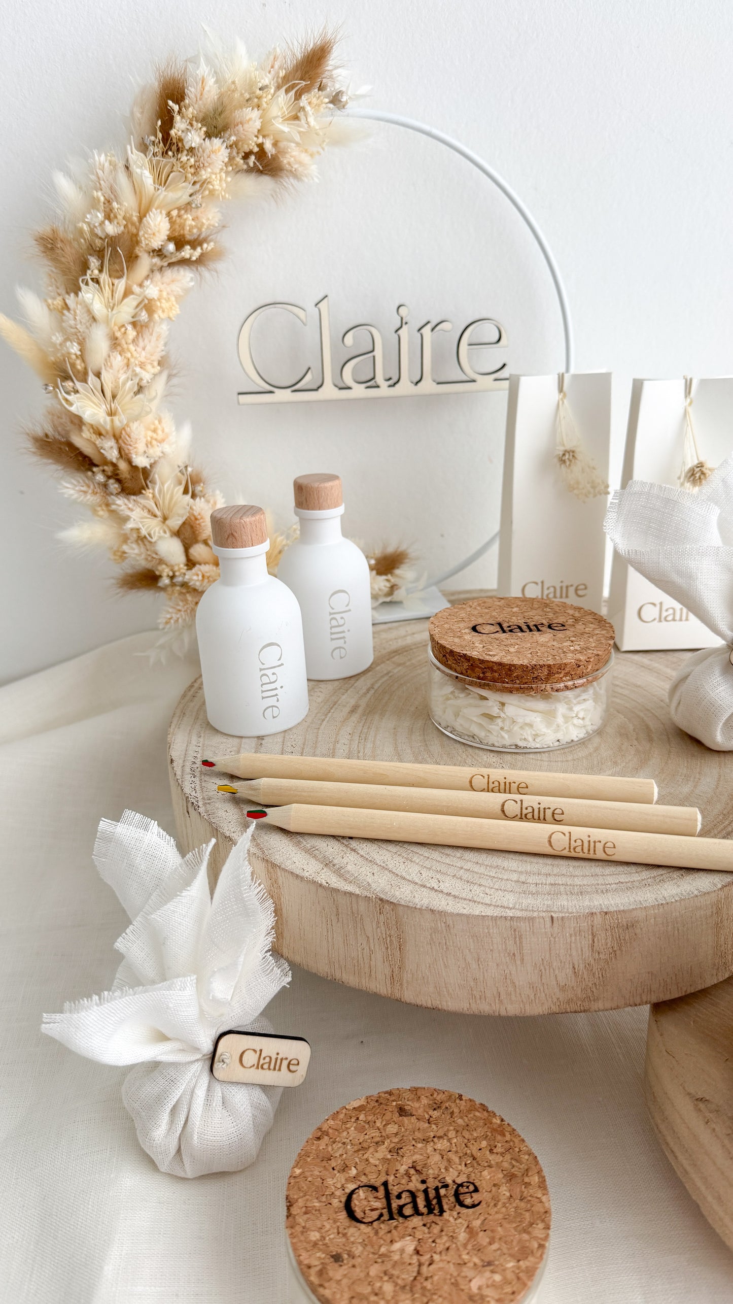 Doopsuikerconcept wit